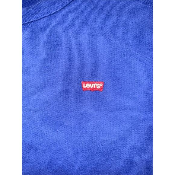 LEVI'S Mens Sweatshirt Jumper XXL Blue - Picture 3 of 11